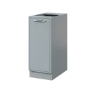 QS - 35D spodní skříňka, 1-dveřová, levá, 900x350x600, šedá